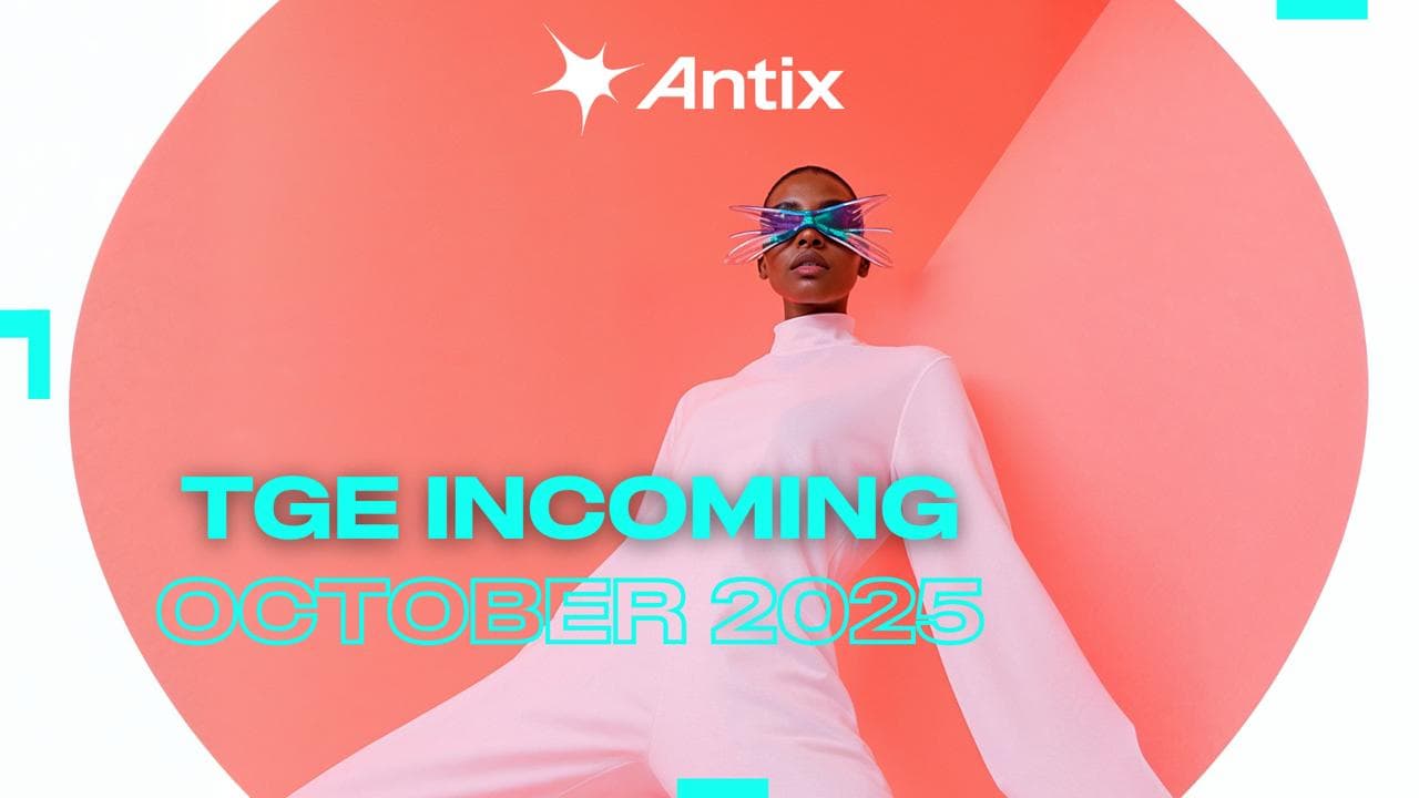 Antix Is Ready for Launch: TGE Confirmed for October