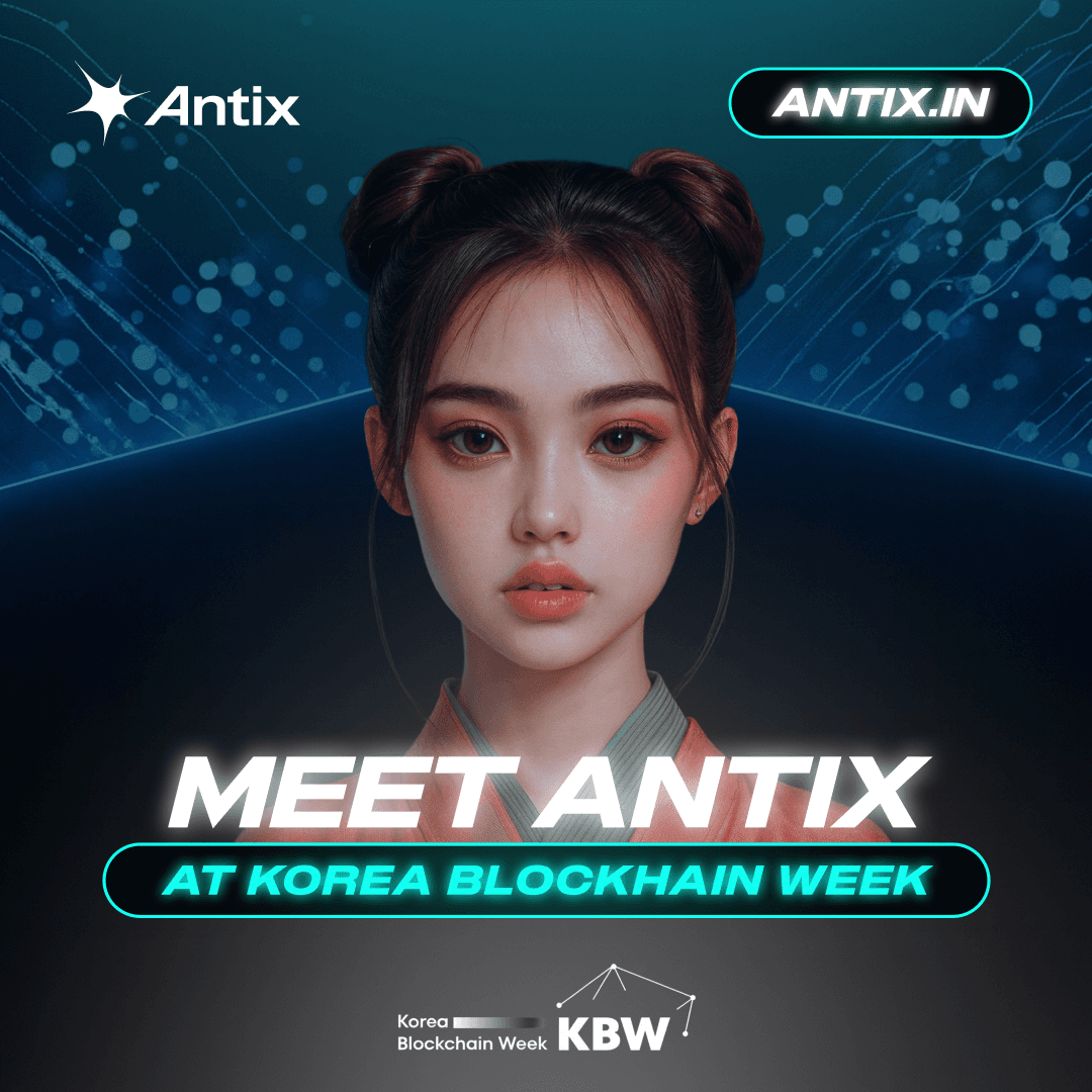 Antix Brings AIGE Avatars to Korea Blockchain Week 2025